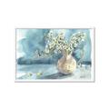 Picture of Small flower In Pot _GroupedProduct_Rectangle_Landscape_Framed_Matted_