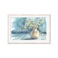 Picture of Small flower In Pot _GroupedProduct_Rectangle_Landscape_Framed_Matted_
