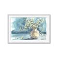 Picture of Small flower In Pot _GroupedProduct_Rectangle_Landscape_Framed_Matted_