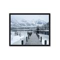 Picture of Winter Dock _GroupedProduct_Rectangle_Landscape_Photography _GroupedProduct_Rectangle_Landscape_Framed_Matted_