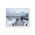 Picture of Winter Dock _GroupedProduct_Rectangle_Landscape_Photography _GroupedProduct_Rectangle_Landscape_Framed_Matted_