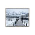 Picture of Winter Dock _GroupedProduct_Rectangle_Landscape_Photography _GroupedProduct_Rectangle_Landscape_Framed_Matted_