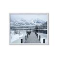 Picture of Winter Dock _GroupedProduct_Rectangle_Landscape_Photography _GroupedProduct_Rectangle_Landscape_Framed_Matted_