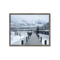 Picture of Winter Dock _GroupedProduct_Rectangle_Landscape_Photography _GroupedProduct_Rectangle_Landscape_Framed_Matted_