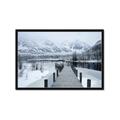 Picture of Winter Dock _GroupedProduct_Rectangle_Landscape_Photography _GroupedProduct_Rectangle_Landscape_Framed_Matted_