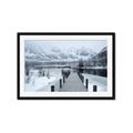 Picture of Winter Dock _GroupedProduct_Rectangle_Landscape_Photography _GroupedProduct_Rectangle_Landscape_Framed_Matted_