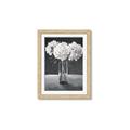 Picture of White Hydrangea jar _GroupedProduct_Rectangle_Portrait_Framed_Matted_