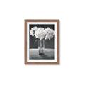 Picture of White Hydrangea jar _GroupedProduct_Rectangle_Portrait_Framed_Matted_