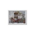 Picture of Red Bike _GroupedProduct_Rectangle_Landscape_Framed_Matted_