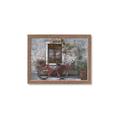 Picture of Red Bike _GroupedProduct_Rectangle_Landscape_Framed_Matted_