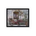 Picture of Red Bike _GroupedProduct_Rectangle_Landscape_Framed_Matted_