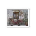 Picture of Red Bike _GroupedProduct_Rectangle_Landscape_Framed_Matted_