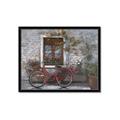 Picture of Red Bike _GroupedProduct_Rectangle_Landscape_Framed_Matted_