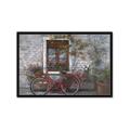 Picture of Red Bike _GroupedProduct_Rectangle_Landscape_Framed_Matted_