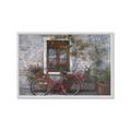 Picture of Red Bike _GroupedProduct_Rectangle_Landscape_Framed_Matted_