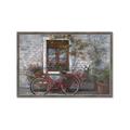 Picture of Red Bike _GroupedProduct_Rectangle_Landscape_Framed_Matted_