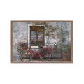 Picture of Red Bike _GroupedProduct_Rectangle_Landscape_Framed_Matted_