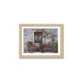 Picture of Red Bike _GroupedProduct_Rectangle_Landscape_Framed_Matted_