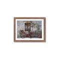 Picture of Red Bike _GroupedProduct_Rectangle_Landscape_Framed_Matted_