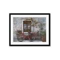 Picture of Red Bike _GroupedProduct_Rectangle_Landscape_Framed_Matted_