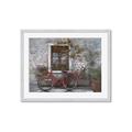 Picture of Red Bike _GroupedProduct_Rectangle_Landscape_Framed_Matted_