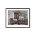 Picture of Red Bike _GroupedProduct_Rectangle_Landscape_Framed_Matted_
