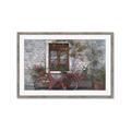 Picture of Red Bike _GroupedProduct_Rectangle_Landscape_Framed_Matted_
