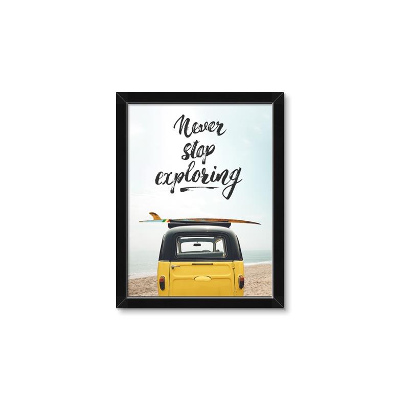 Picture of Never Stop Exploring Van _GroupedProduct_Rectangle_Portrait_Photography _GroupedProduct_Rectangle_Portrait_Framed_Matted_