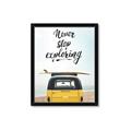 Picture of Never Stop Exploring Van _GroupedProduct_Rectangle_Portrait_Photography _GroupedProduct_Rectangle_Portrait_Framed_Matted_