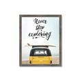 Picture of Never Stop Exploring Van _GroupedProduct_Rectangle_Portrait_Photography _GroupedProduct_Rectangle_Portrait_Framed_Matted_