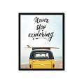 Picture of Never Stop Exploring Van _GroupedProduct_Rectangle_Portrait_Photography _GroupedProduct_Rectangle_Portrait_Framed_Matted_