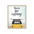 Picture of Never Stop Exploring Van _GroupedProduct_Rectangle_Portrait_Photography _GroupedProduct_Rectangle_Portrait_Framed_Matted_