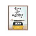 Picture of Never Stop Exploring Van _GroupedProduct_Rectangle_Portrait_Photography _GroupedProduct_Rectangle_Portrait_Framed_Matted_