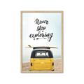 Picture of Never Stop Exploring Van _GroupedProduct_Rectangle_Portrait_Photography _GroupedProduct_Rectangle_Portrait_Framed_Matted_