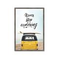 Picture of Never Stop Exploring Van _GroupedProduct_Rectangle_Portrait_Photography _GroupedProduct_Rectangle_Portrait_Framed_Matted_