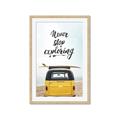 Picture of Never Stop Exploring Van _GroupedProduct_Rectangle_Portrait_Photography _GroupedProduct_Rectangle_Portrait_Framed_Matted_