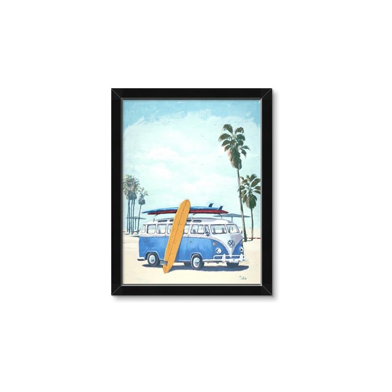 Picture of Surf board _GroupedProduct_Rectangle_Portrait_Framed_Matted_