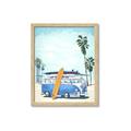 Picture of Surf board _GroupedProduct_Rectangle_Portrait_Framed_Matted_