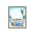 Picture of Surf board _GroupedProduct_Rectangle_Portrait_Framed_Matted_