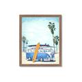 Picture of Surf board _GroupedProduct_Rectangle_Portrait_Framed_Matted_