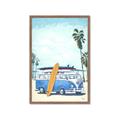 Picture of Surf board _GroupedProduct_Rectangle_Portrait_Framed_Matted_