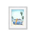 Picture of Surf board _GroupedProduct_Rectangle_Portrait_Framed_Matted_