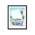 Picture of Surf board _GroupedProduct_Rectangle_Portrait_Framed_Matted_