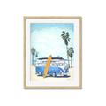 Picture of Surf board _GroupedProduct_Rectangle_Portrait_Framed_Matted_