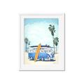 Picture of Surf board _GroupedProduct_Rectangle_Portrait_Framed_Matted_