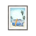 Picture of Surf board _GroupedProduct_Rectangle_Portrait_Framed_Matted_