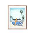 Picture of Surf board _GroupedProduct_Rectangle_Portrait_Framed_Matted_