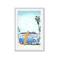 Picture of Surf board _GroupedProduct_Rectangle_Portrait_Framed_Matted_