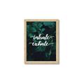 Picture of Palm Inhale Exhale _GroupedProduct_Rectangle_Portrait_Framed_Matted_