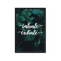 Picture of Palm Inhale Exhale _GroupedProduct_Rectangle_Portrait_Framed_Matted_
